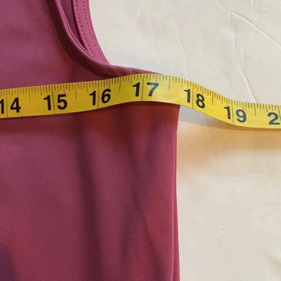 Tommy Bahama sleeveless mock neck golf dress plum/mauve leaf print trim Size M - Picture 5 of 10